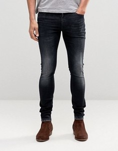 Супероблегающие джинсы ASOS - Черный