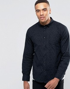 Рубашка со сплошным принтом Brave Soul - Черный