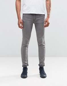 Серые выбеленные джинсы скинни Cheap Monday - Серый