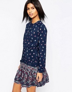 Платье с цветочным принтом Pepe Jeans Peggie - Мульти