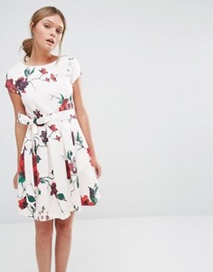 Платье с цветочным принтом Closet - Мульти