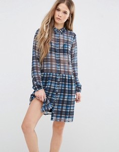 Платье в клетку Pepe Jeans Claire - Мульти