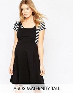 Сарафан для беременных ASOS Maternity TALL - Черный