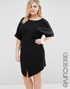 Платье-футляр мини ASOS CURVE - Черный