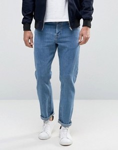 Эластичные узкие голубые джинсы ASOS - Синий