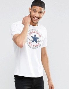Белая футболка Converse Chuck 10002848-A02 - Белый