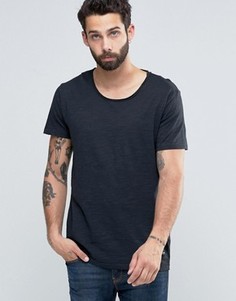 Футболка с овальным вырезом Only &amp; Sons - Серый