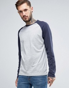 Бейсбольный лонгслив Original Penguin - Серый