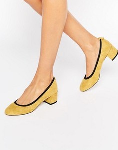 Туфли на каблуке ASOS SIMEON - Желтый