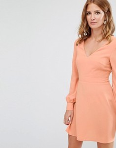 Платье мини с пуговицами Millie Mackintosh - Розовый