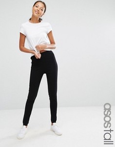 Трикотажные брюки-галифе ASOS TALL - Черный