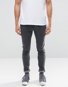 Супероблегающие серые джинсы Lee Malone - Серый