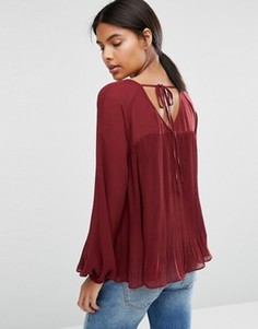 Топ с завязкой Vila - Фиолетовый