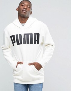 Белое oversize‑худи Puma - Белый
