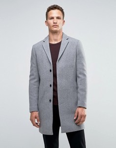 Кашемировое пальто Selected Homme - Серый