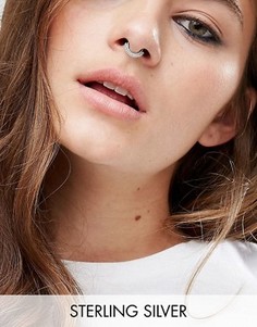 Серьга для носа из серебра ASOS - Серебряный