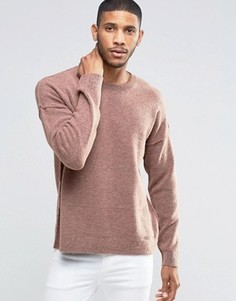 Джемпер с отделочными швами ASOS - Розовый