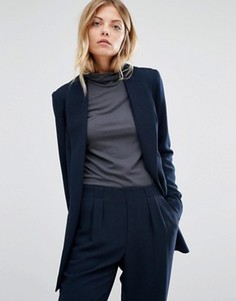 Удлиненный блейзер Vero Moda - Темно-синий