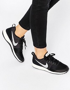 Черно-серебристые кроссовки Nike Elite Shinsen - Черный