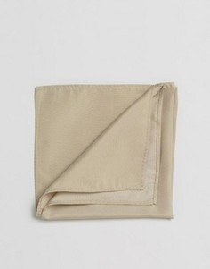 Светло-бежевый платок для нагрудного кармана ASOS - Stone