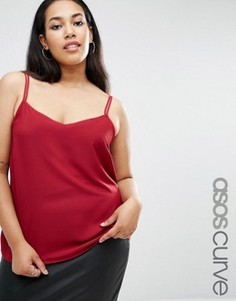 Топ ASOS CURVE - Красный