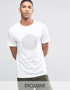 Футболка с логотипом в диске Ellesse - Белый