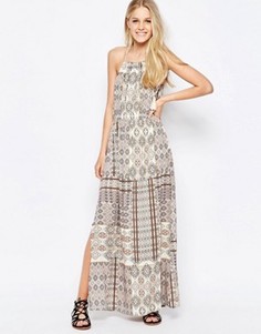 Платье макси с принтом Only - Белый