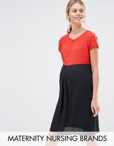 Платье для кормящих мам 2 в 1 Mamalicious - Мульти Mama.Licious