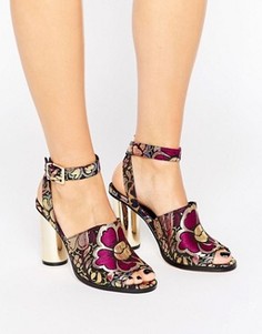 Сандалии на каблуке ASOS HENA Co-Ord - Мульти