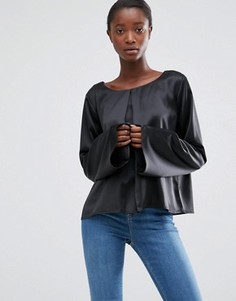 Блузка с расклешенными рукавами Minimum Moves Hiva - Черный