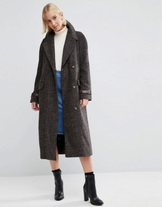 Пальто в клетку ASOS - Мульти
