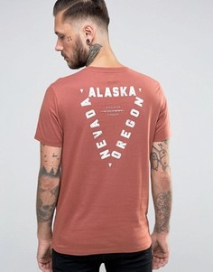 Футболка с принтом на спине ASOS - Красный