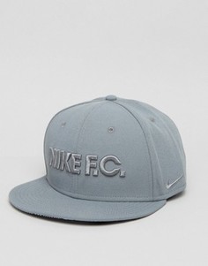 Серая бейсболка Nike FC 805470-065 - Серый