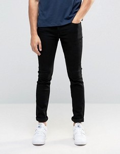 Черные облегающие джинсы из эластичного денима Only &amp; Sons - Черный