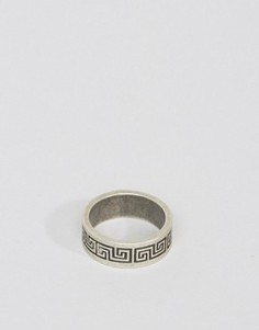 Серебристое кольцо ASOS - Серебряный