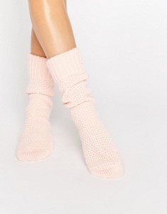 Фактурные носки ASOS - Розовый