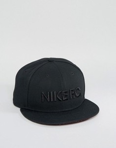 Черная бейсболка Nike FC 805470-010 - Черный