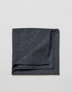 Темно-синий фактурный платок для нагрудного кармана ASOS - Синий