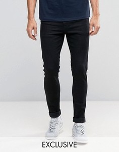 Черные супероблегающие джинсы Noak - Черный