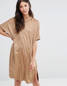 Платье Vila Miller - Коричневый