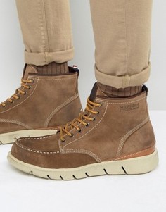 Ботинки cо строчкой на носке Hilfiger Denim John - Рыжий