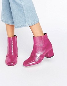 Ботильоны-лоферы ASOS RANORA - Розовый
