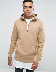 Худи с капюшоном и молнией до груди Jack &amp; Jones Originals - Коричневый