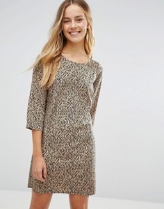 Цельнокройное платье с леопардовым принтом Vero Moda - Мульти