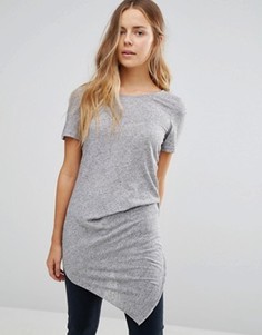 Асимметричная футболка Vero Moda Githa Mod - Серый