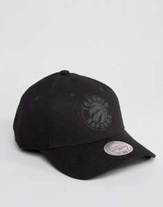 Шерстяная бейсболка Mitchell &amp; Ness Eclipse Toronto Raptors - Черный