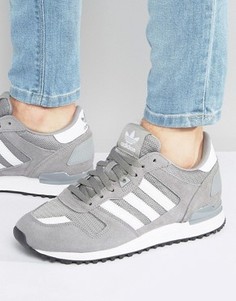 Серые кроссовки adidas Originals ZX 700 S76175 - Серый