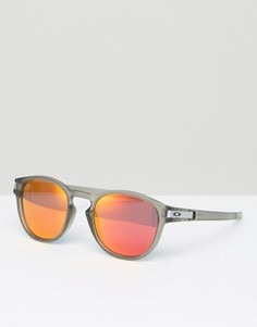 Солнцезащитные очки в круглой оправе Oakley - Прозрачный