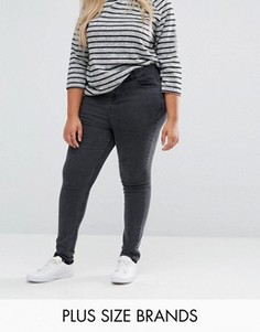 Зауженные джинсы New Look Plus - Черный