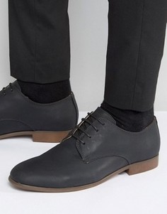 Черные туфли дерби New Look - Черный